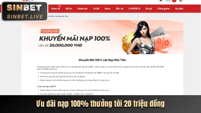 Hoàn trả casino trực tuyến Banca29